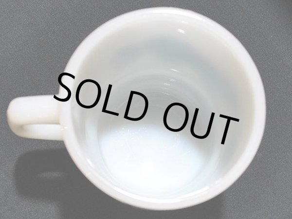 画像6: 70s-80s【FireKing】スタッキングマグ・バタフライ(青) (6)