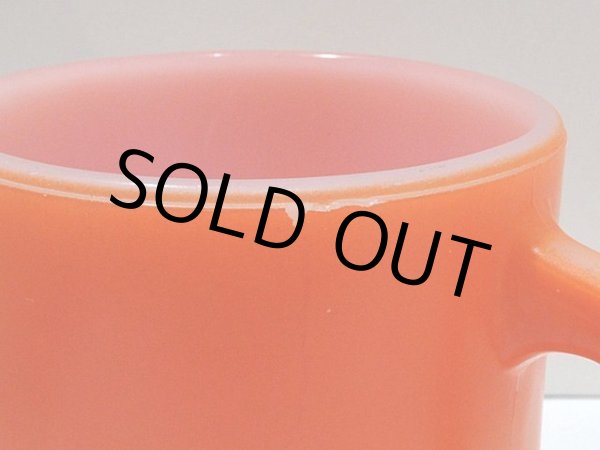 画像7: 70s-80s【FireKing】スタッキングマグ・オレンジ (7)