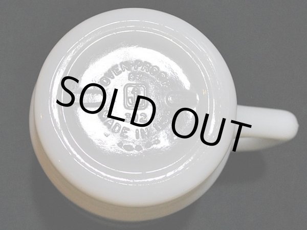 画像5: 70s-80s【FireKing】スタッキングマグ・バタフライ(青) (5)