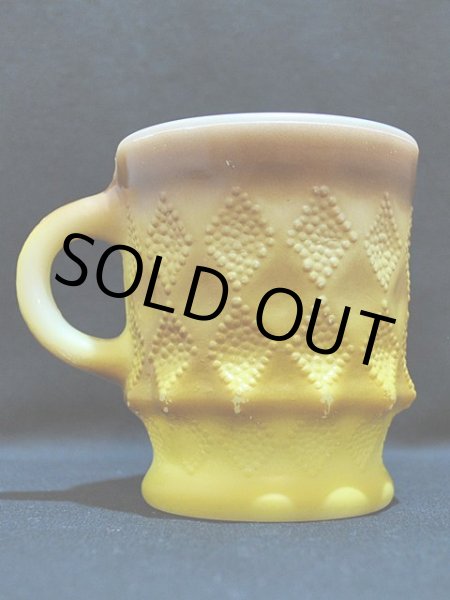 画像3: 60s-70s【FireKing】キンバリーマグ・イエロー (3)