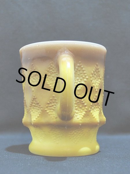 画像2: 60s-70s【FireKing】キンバリーマグ・イエロー (2)