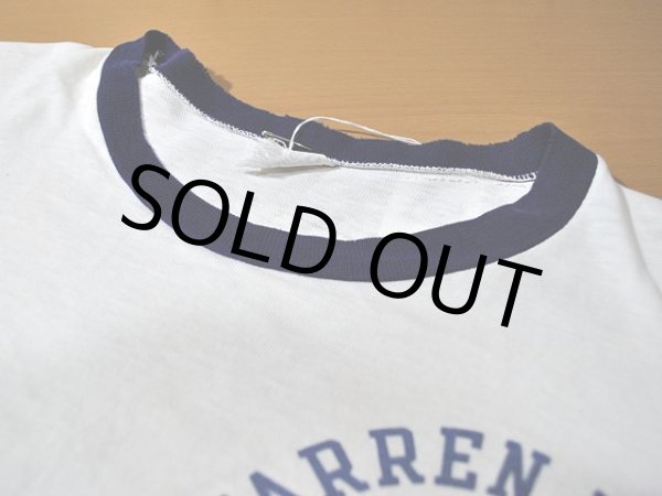 画像4: 1960s【Champion】YMCA染込みリンガーTシャツ プロダクツタグ (4)