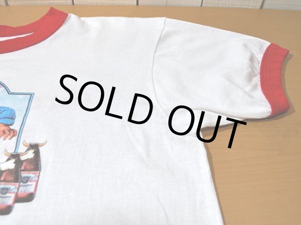 画像6: 1980s BudweiserリンガーTシャツ (6)