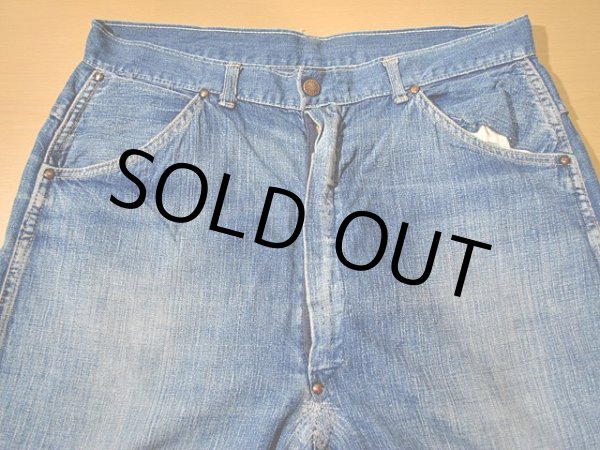 画像5: 1950sデニムワークパンツ w33 (5)