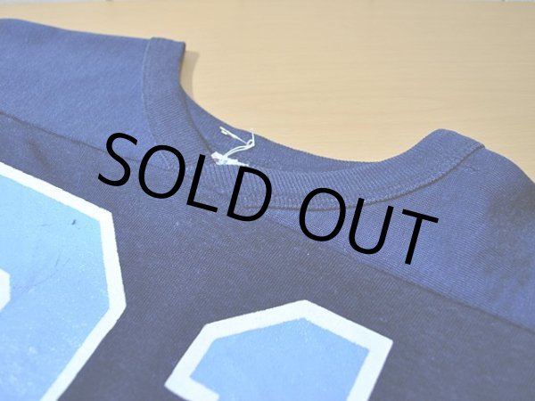 画像4: 1980s【Champion】ナンバリングフットボールTシャツ (4)