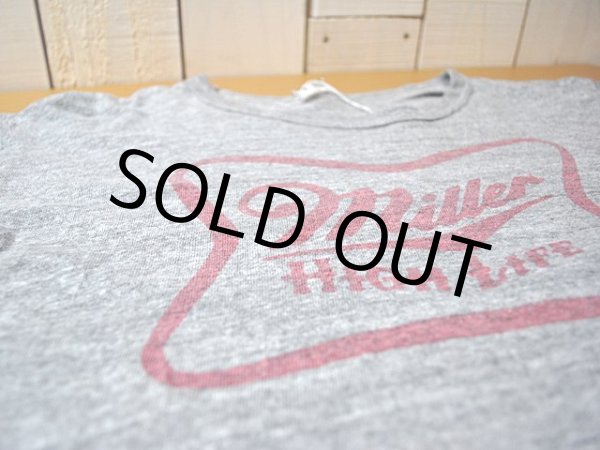 画像8: 1960s Miller HIGH LIFE染込みプリントTシャツ (8)