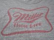 画像5: 1960s Miller HIGH LIFE染込みプリントTシャツ (5)