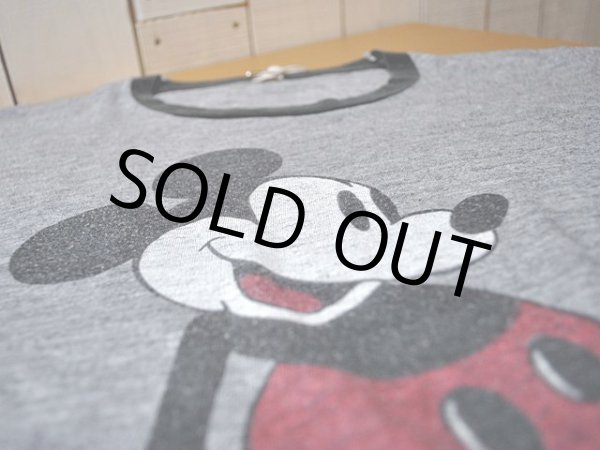 画像7: 1980sミッキー杢リンガーTシャツ (7)