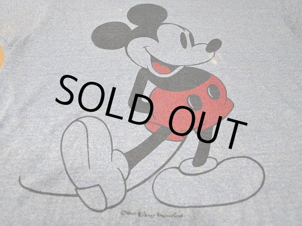 画像4: 1980sミッキー杢リンガーTシャツ (4)