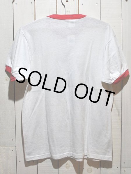 画像2: 1980s【ST.PAULI GIRL】BeerメーカーリンガーTシャツ (2)