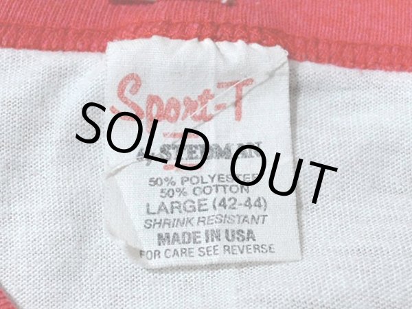 画像3: 1980s【ST.PAULI GIRL】BeerメーカーリンガーTシャツ (3)