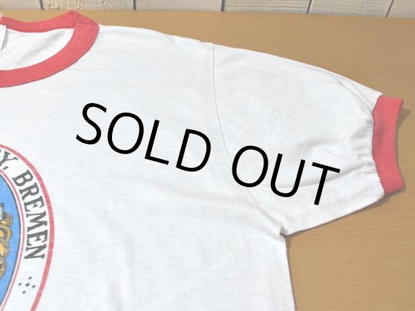 画像6: 1980s【ST.PAULI GIRL】BeerメーカーリンガーTシャツ (6)