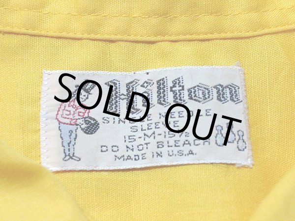 画像3: 1960s〜【Hilton】ボーリングシャツ (3)