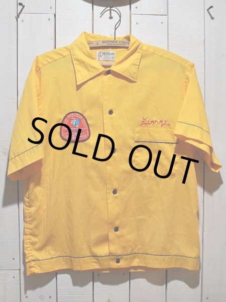 画像2: 1960s〜【Hilton】ボーリングシャツ (2)