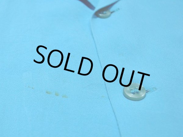 画像14: 1960s【KingLouie】チェーンステッチ刺繍レーヨンボーリングシャツ (14)