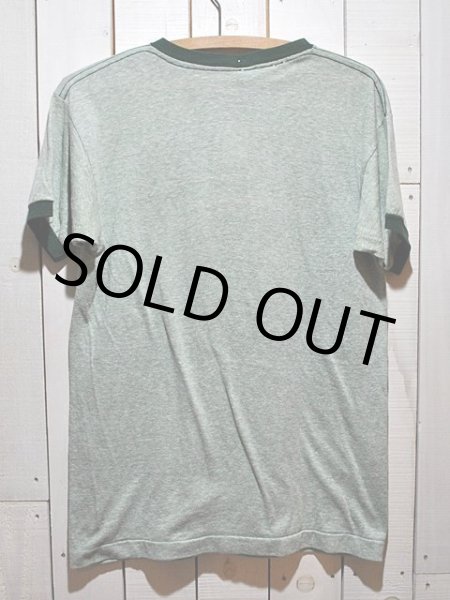 画像2:  1970s【Champion】カレッジ杢リンガーTシャツ  (2)