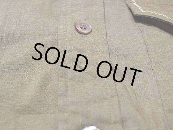 画像9: 1970s【KingLouie】チェーンステッチ刺繍ボーリングシャツ　MICHELIN (9)