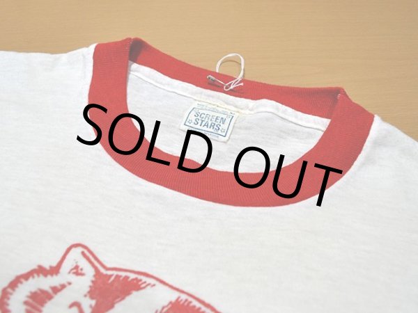 画像4: 1980sグレちゃったバッキーくんリンガーTシャツ (4)