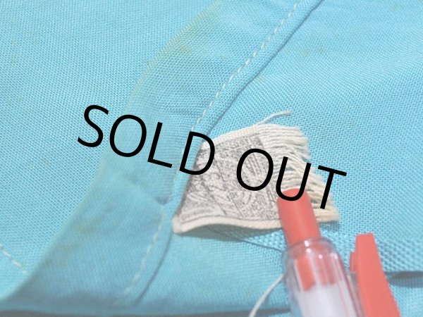 画像7: 1960sチェーンステッチ刺繍レーヨンボーリングシャツ (7)