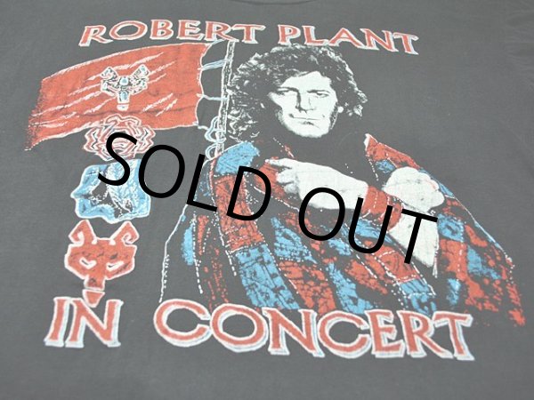画像5: 1980s ROBERT PLANTパキ綿ツアーTシャツ (5)