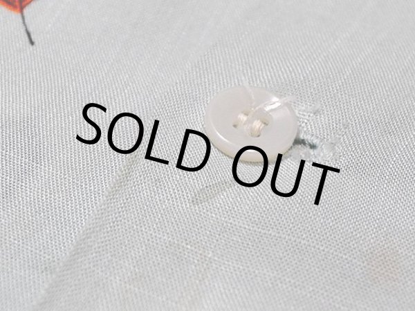 画像9: 1950s【PENNEY'S TOPFLIGHT】総柄レーヨンシャツ (9)