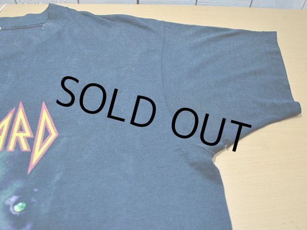 画像8: 1980s Def LeppardバンドTシャツ　Hysteria (8)