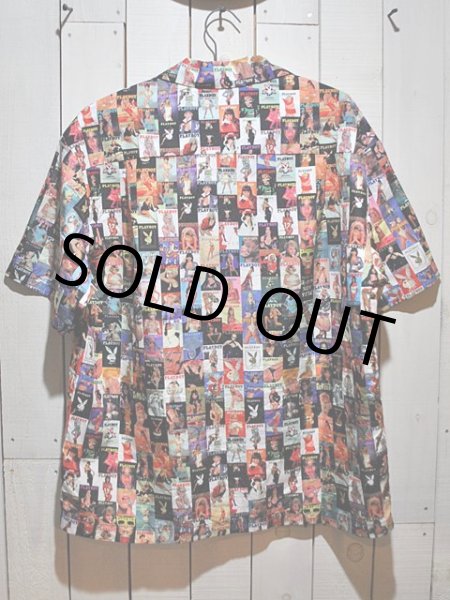 画像2: 1980s〜【PLAYBOY】総柄ポリシャツ (2)