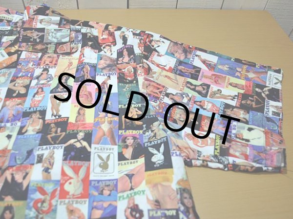 画像6: 1980s〜【PLAYBOY】総柄ポリシャツ (6)