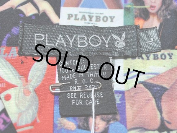 画像3: 1980s〜【PLAYBOY】総柄ポリシャツ (3)