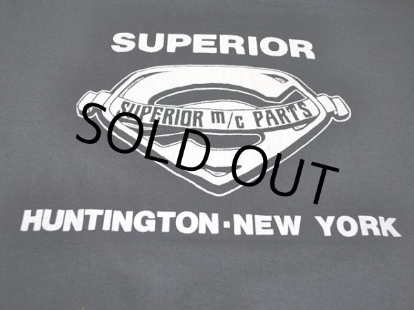 画像7: 1980s SUPERIORスカルモーターサイクルTシャツ  (7)