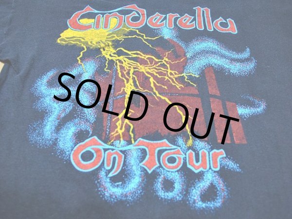 画像7: 1980s CINDERELLAパキ綿ツアーTシャツ (7)
