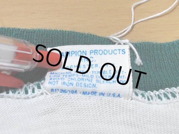 画像4:  1970s【Champion】カレッジリンガーTシャツ  (4)