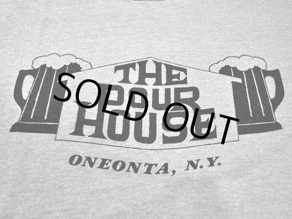 画像4: 1980s THE POUR HOUSE杢リンガーTシャツ  (4)