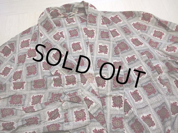 画像8: 1960s【E&W】総柄コットンガウン (8)