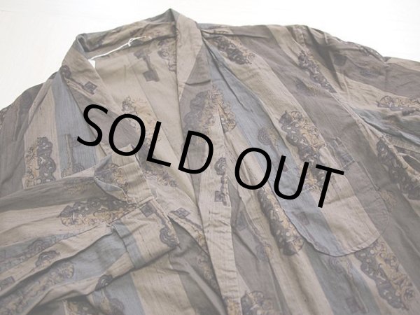 画像7: 1960s〜鍵総柄コットンガウン  (7)