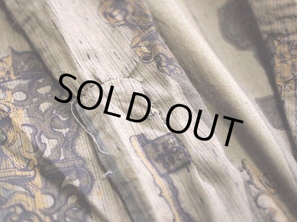 画像9: 1960s〜鍵総柄コットンガウン  (9)