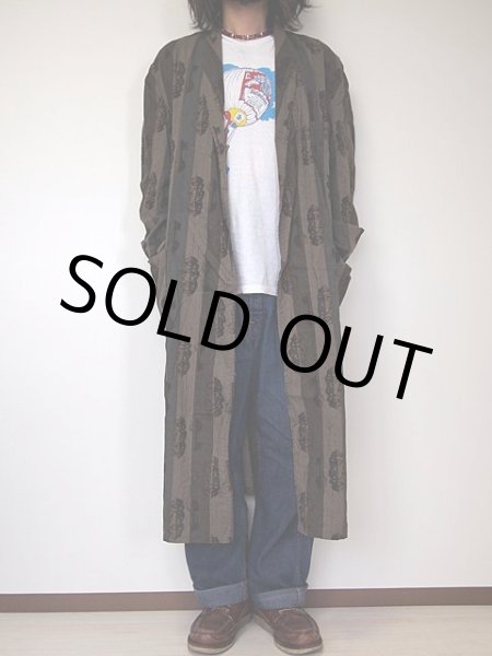 画像4: 1960s〜鍵総柄コットンガウン  (4)