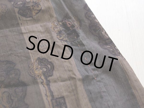 画像10: 1960s〜鍵総柄コットンガウン  (10)