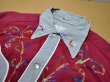 画像4: 〜1960s【HbarC】ツートン刺繍レーヨンウエスタンシャツ (4)