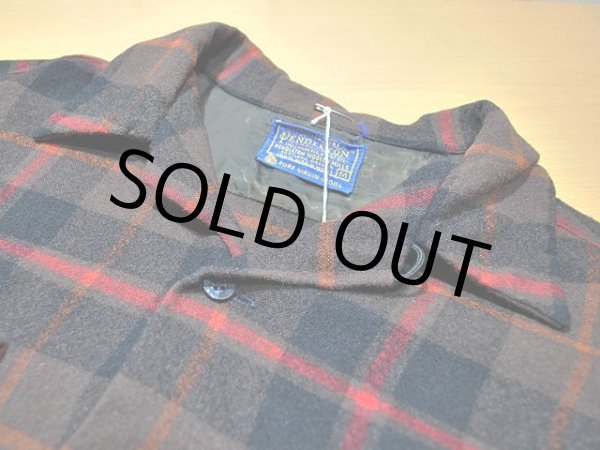 画像5: 1960s【PENDLETON】ウールシャツ　黒×茶 (5)