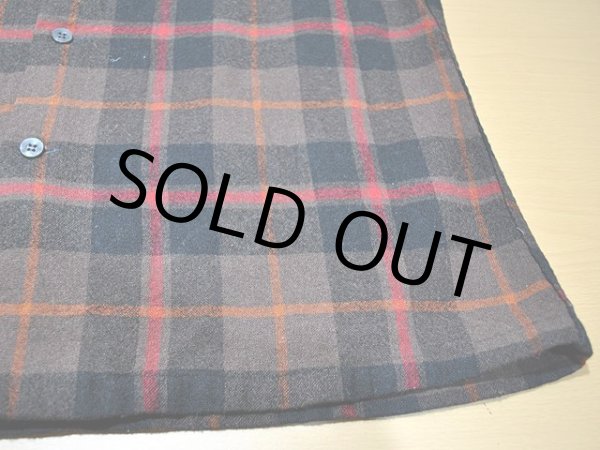 画像8: 1960s【PENDLETON】ウールシャツ　黒×茶 (8)