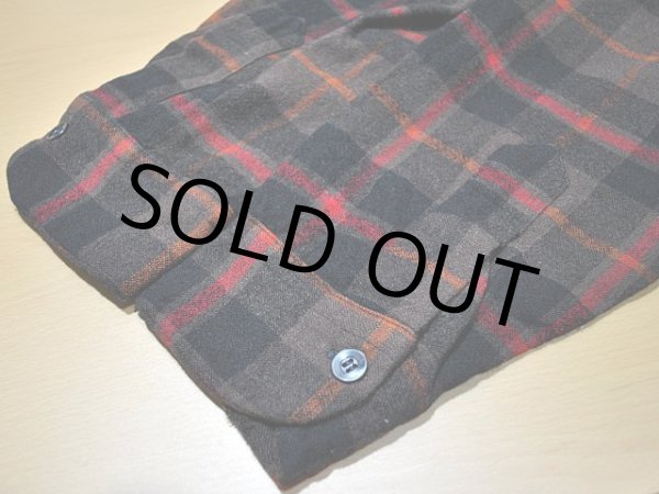 画像7: 1960s【PENDLETON】ウールシャツ　黒×茶 (7)