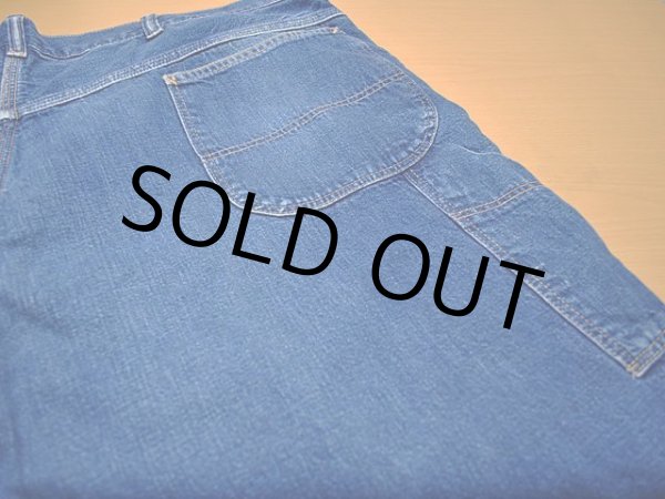 画像8: 1960s【Sears】裏地付きデニムペインターパンツ　w41 (8)