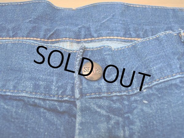 画像4: 1960s【Sears】裏地付きデニムペインターパンツ　w41 (4)