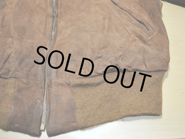 画像7: 1950s【CALIFORNIAN】ヌバックレザージャケット (7)