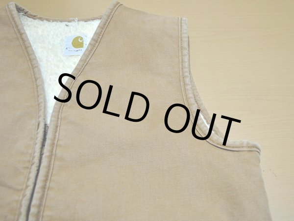 画像5: 1970s【Carhartt】ダックボアベストsizeS (5)