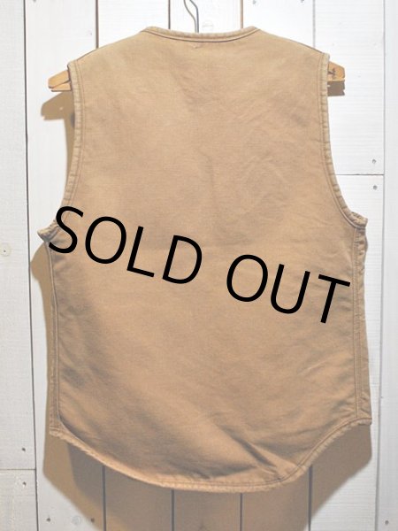 画像2: 1970s【Carhartt】ダックボアベストsizeS (2)