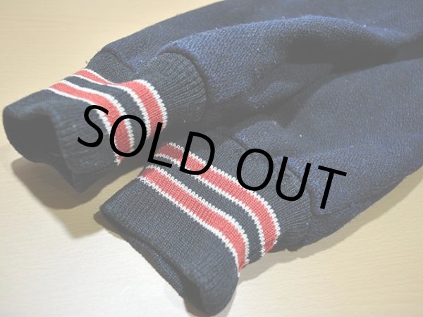 画像6: 1970s〜【HOLLOWAY】ブラックメルトンスタジャン (6)