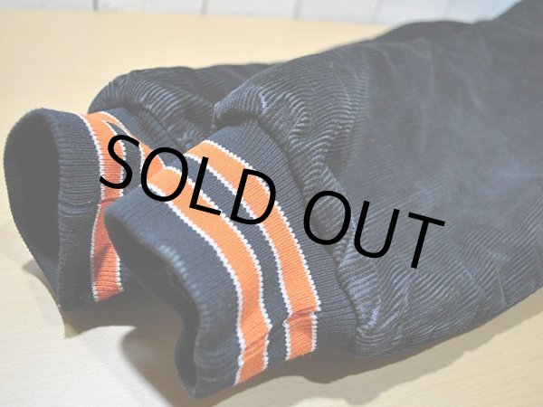 画像6: 1980s【Birdie】ブラックコーデュロイスタジャン (6)