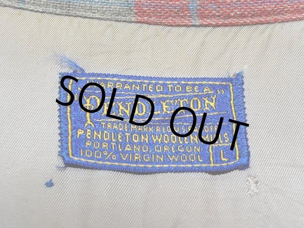 画像3:  1950s【PENDLETON】ウールシャツ  (3)
